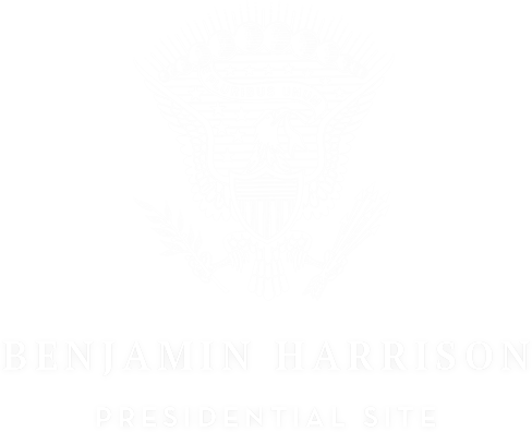 Benjamin Harrison Presidential Seal Logo